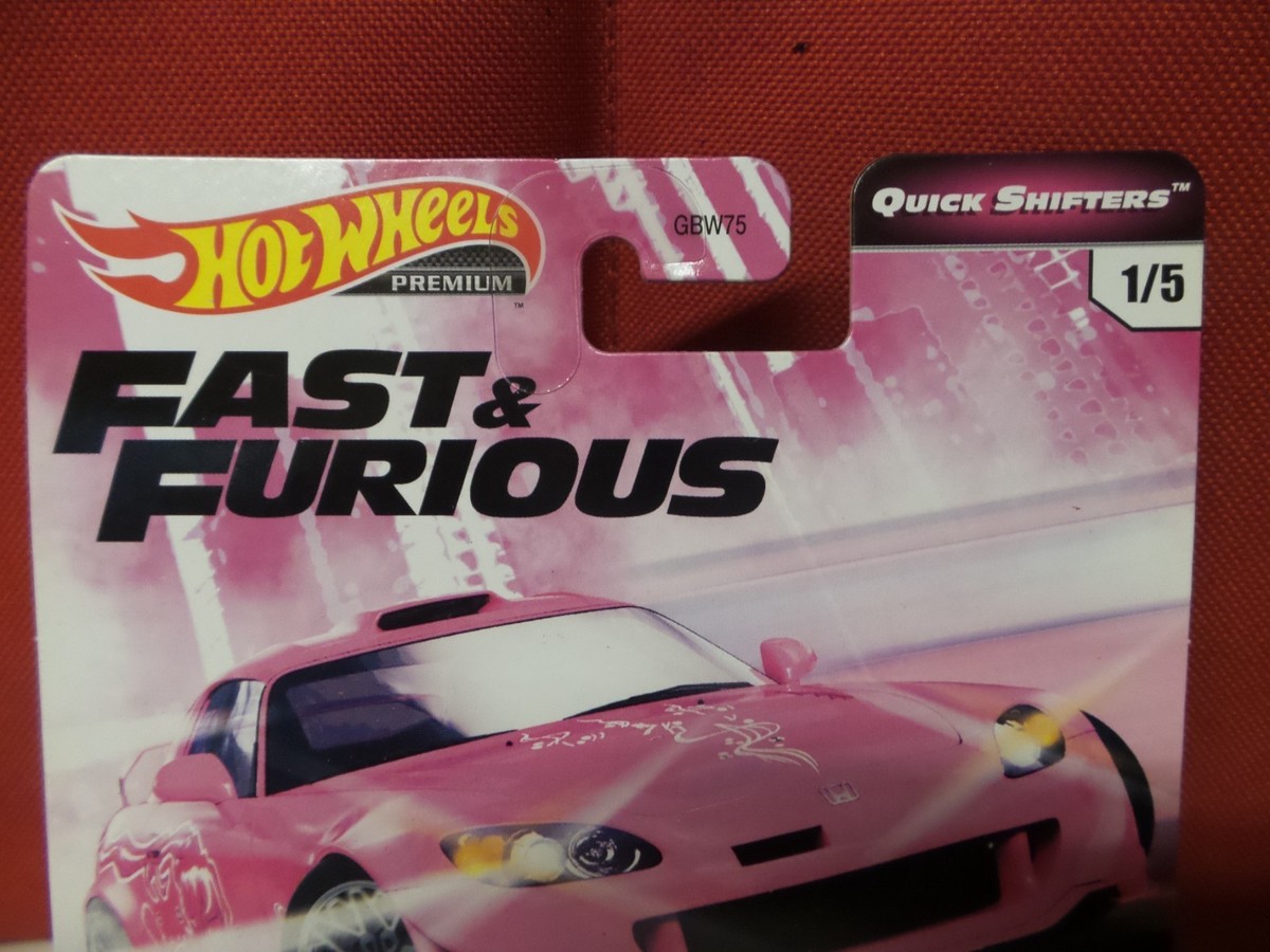 Hotwheels FAST& FURIOUS S2000 ホットウィール Honda S2000 Hot Wheels 2018 Fast & Furious 2 Fast 2 Furious