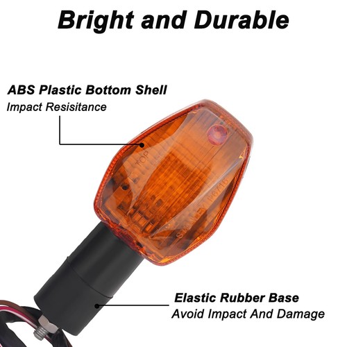 4x Front & Rear Signal Indicator Lights For Honda XL 700 V Transalp 2008 -2011 - Picture 2 of 11