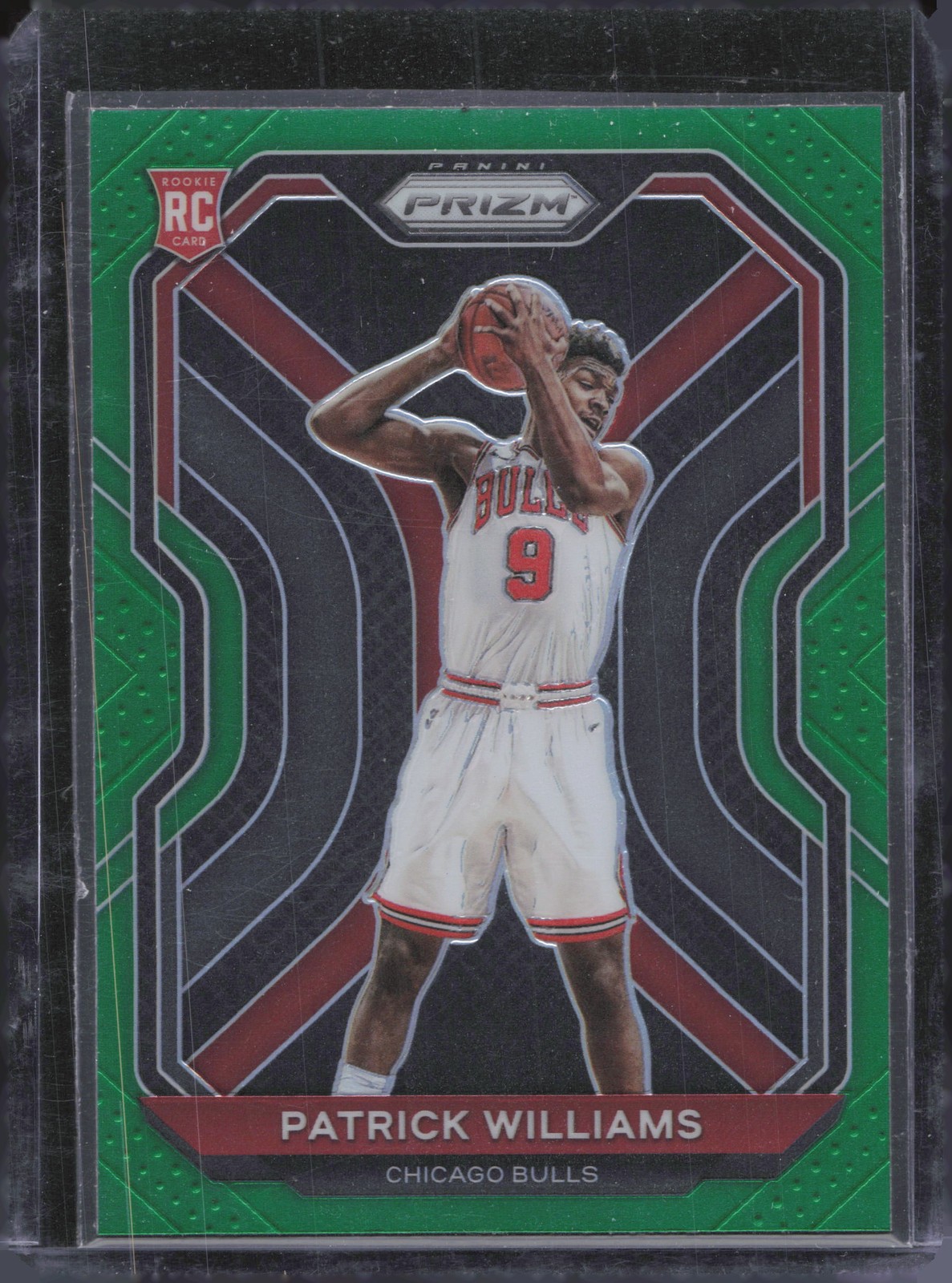 2020-21 Panini Prizm #288 Patrick Williams Green Prizms