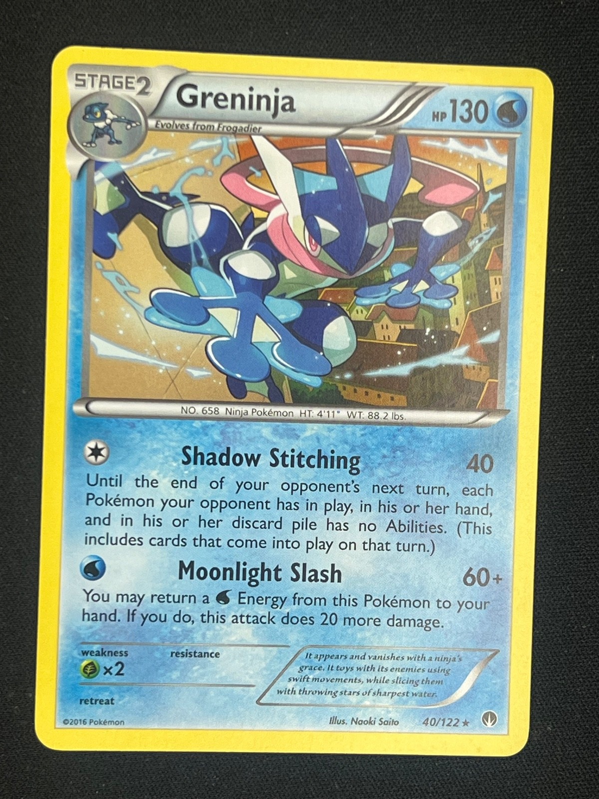 Greninja Rare XY - BREAKpoint 40/122 LP