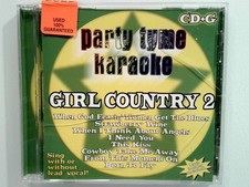 Party Tyme Karaoke   Girl Country 2 CD G 2004 Country Hits Vocal Mixes