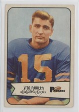 1954 Bowman Babe Parilli #10 2v5