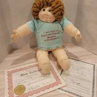 Rare Original 1979 The Little People Xavier Roberts Signed  Cabbage Patch Doll