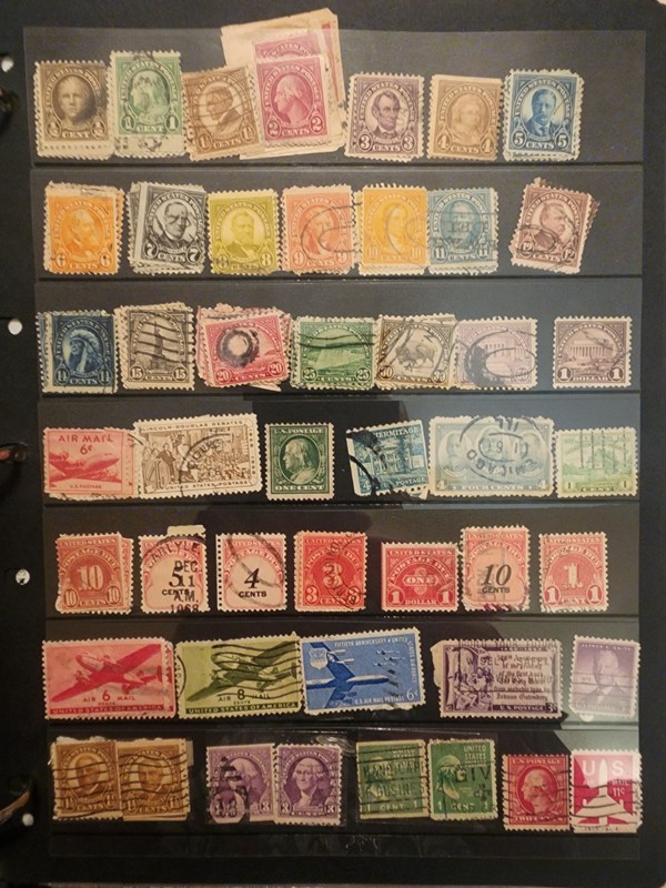 Stamp Collection 1860's-Late 1980's Unused-Used