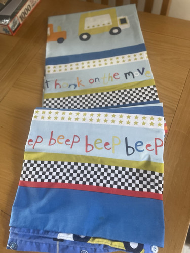 Dunelm Einzel Bettwäscheset Kinder Things That Go - Bild 4 von 6