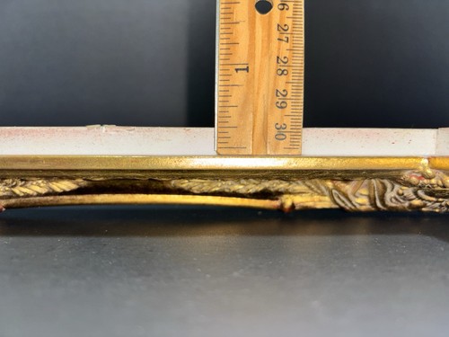 VTG Ornate Gold Wood Painted Frame 8x10 Rococo Baroque *READ - Picture 21 of 24