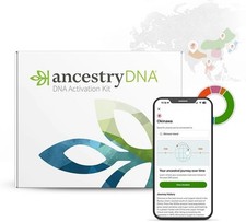 AncestryDNA Genetic Test Kit: Personalized Results, DNA Ethnicity... 