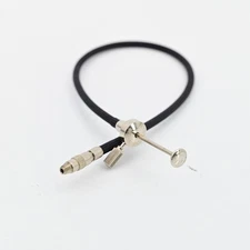 Vintage AGC Shutter Release Cable 10" w/ Lock for 35mm Film SLR Folding Cameras