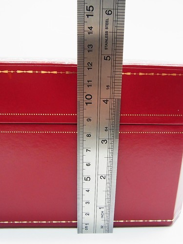 Cartier Roadster Empty Watch Genuine Large Box Case COWA 0010 With Booklet - Picture 19 of 19