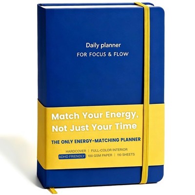 Adhd Planner For Adults   Undated Daily Executive Function Planner With Energy