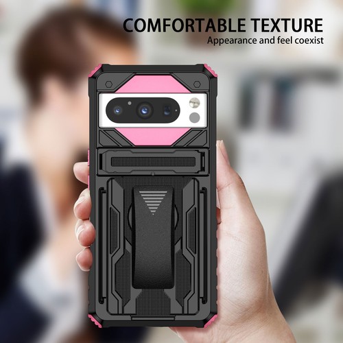 Shockproof Rubber +PC Stand Case Cover with Clip For Google Pixel 9 Pro XL 8 6 - Picture 56 of 84