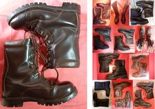 STIVALI MILITARI BATTISTINI n.42, imbottiti, color testa di moro, Usati, e altri