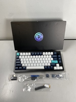 Keychron Q1 Max RGB Wireless Custom Mechanical Keyboard in Navy/Black/White