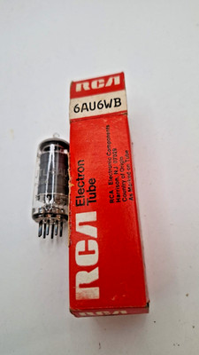 RCA 6AU6WB Röhre Radioröhre Elektronenröhre electron tube