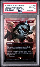 MTG Harmless Offering FOIL Deadpool Secret Lair Drop (SLD) #868 PSA 10 Gem Mint
