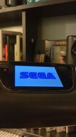 Sega Game Gear GG Console w/ F.P. V4.2 LCD Kit. Original Shell & New Capacitors 