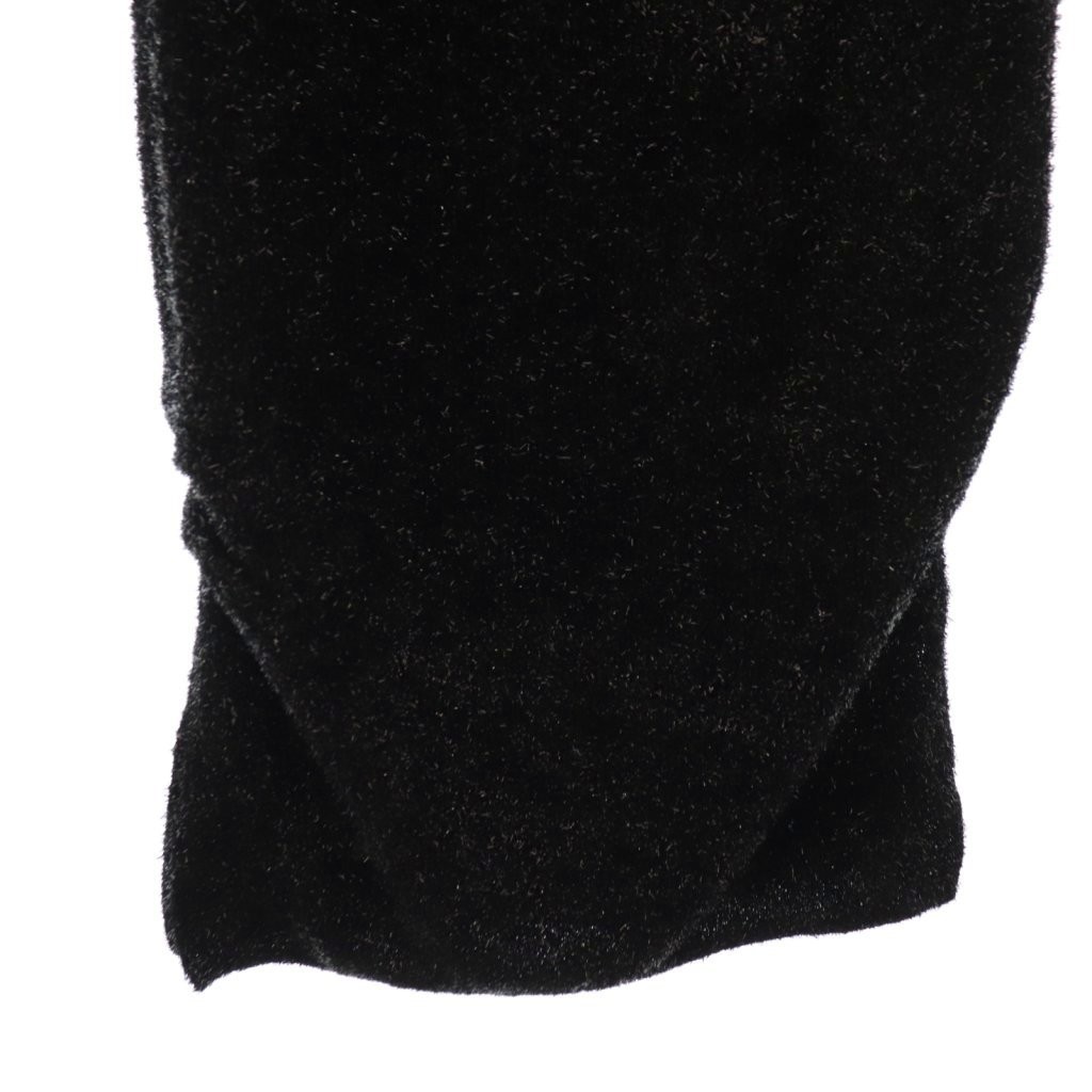 Ameri VINTAGE Feather Yarn Glitter Knit Skirt Bla… - image 4