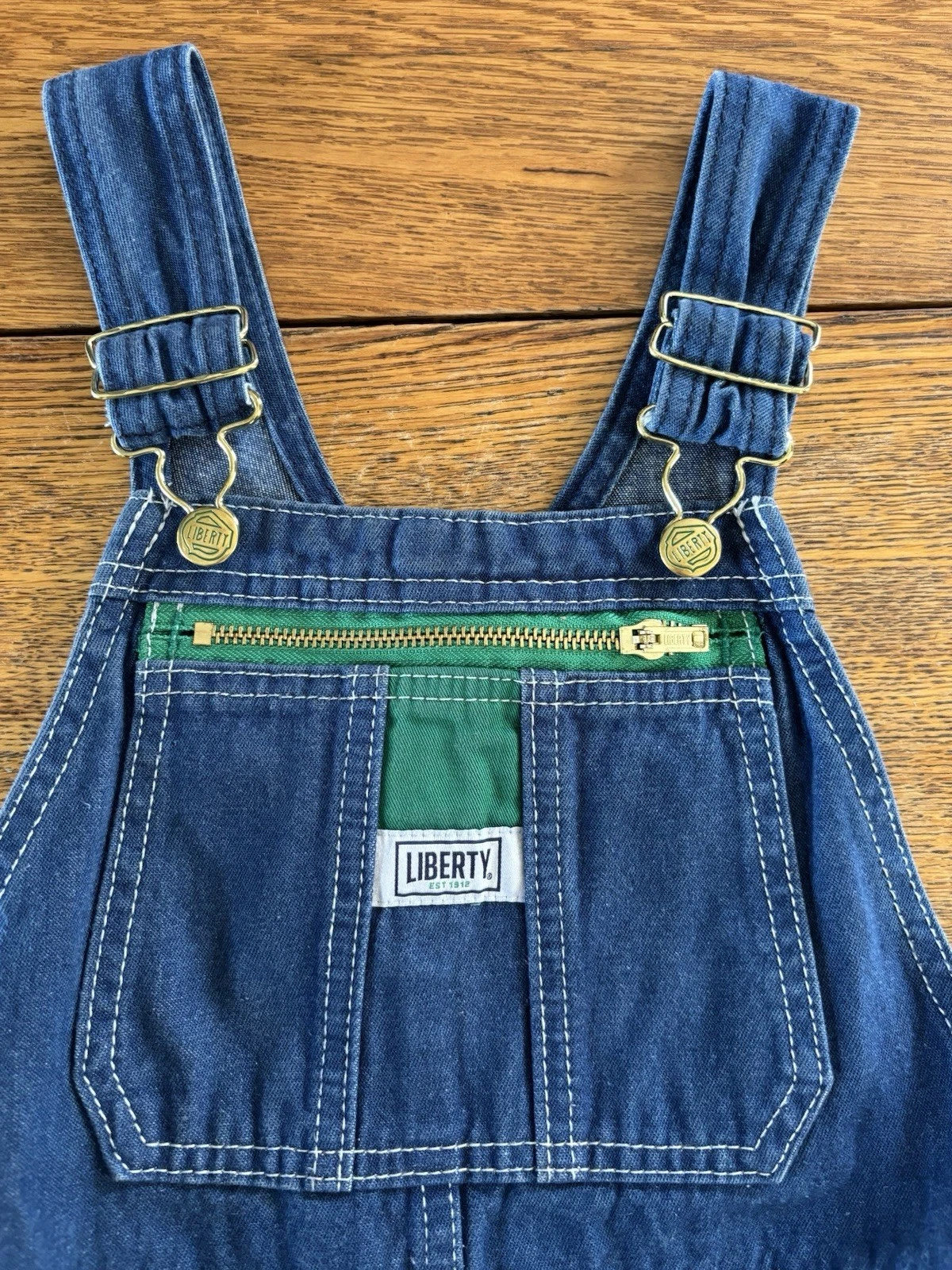 Liberty Overalls Youth 14 Blue Outdoor Vintage Classic Work Chore Retro