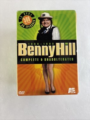 Benny Hill (1969 - 1985) Complete & Unadulterated (DVD, 2006, 15-Disc Set)