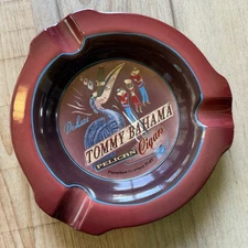 TOMMY BAHAMA Cigar Ashtray PELICAN CIGARS 2007 8” NEW!