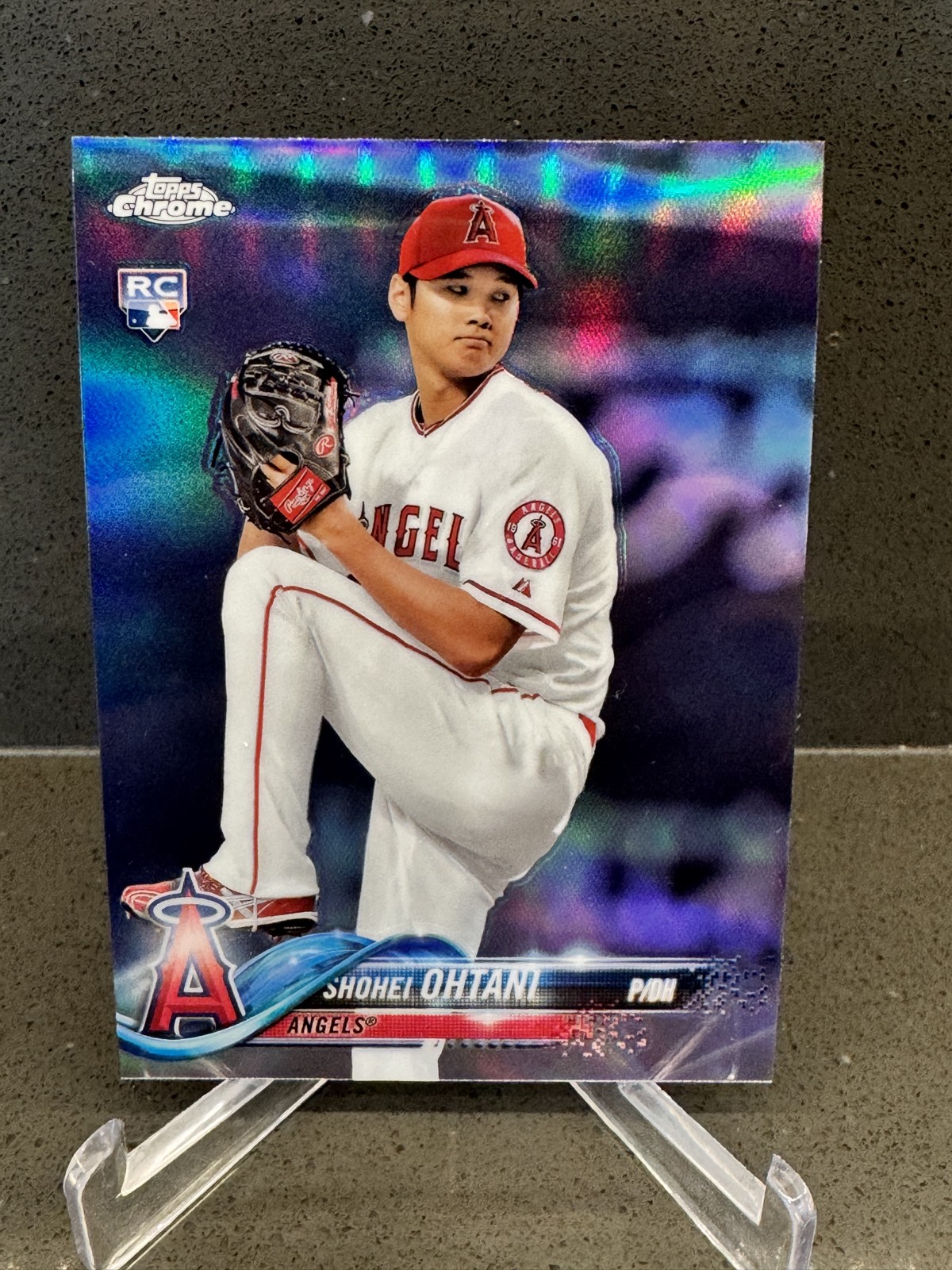 2018 Topps Chrome - Shohei Ohtani #150 Refractor (RC) 