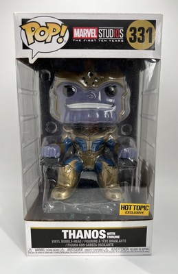Funko Pop! Thanos with Throne Marvel Studios #331 Hot Topic Exclusive
