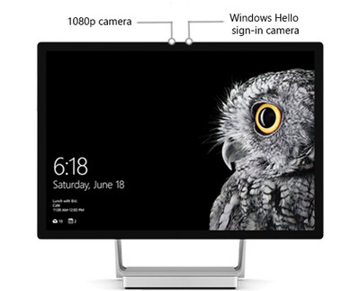 Microsoft Surface Studio i7-6820HQ 1TB 16GB Platin All-in-One Desktop RISSIG