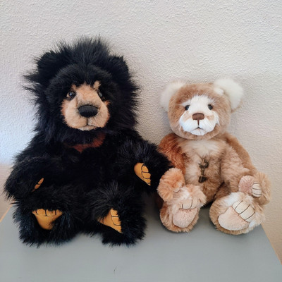 Charlie Bears 2er Teddybär-Set              MALCOM und CHIQUITITA