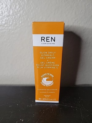 Ren Clean Skincare Glow Daily Vitamin C Gel Cream 1.7oZ / 50mL