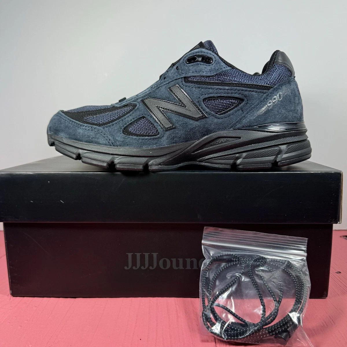 New Balance JJJJound x 990v4 Made in USA Navy for Sale