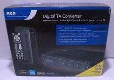 RCA DTA800B Digital to Analog Converter with Remote Use Pass-Through DTV Tuner