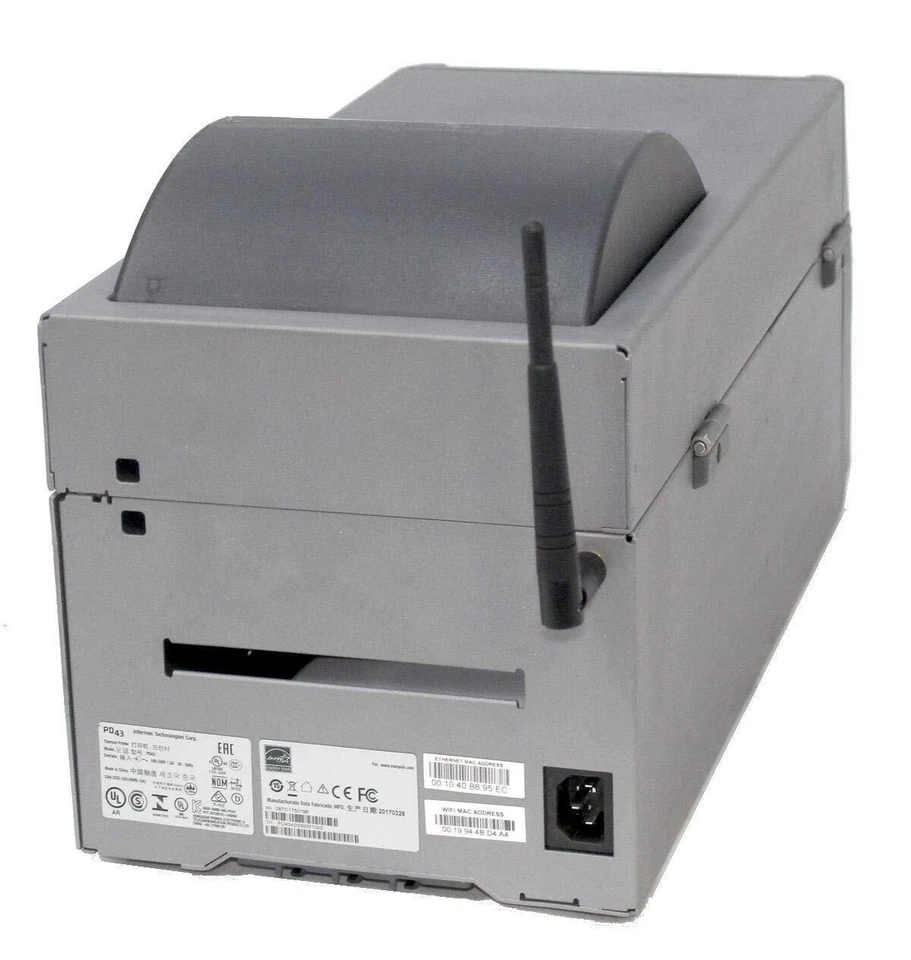 Intermec Intermec PD43 203dpi Bluetooth USB Thermal Barcode Label Printer - Image 2 of 3