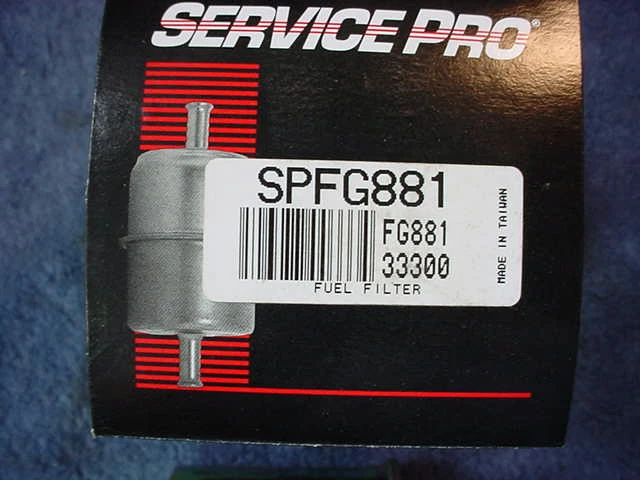 Filtro de combustible Service Pro OEM SPFG881 WIX 3330 Ford Lincoln Mercury 1991-1996 Y3 Foto 2 de 2