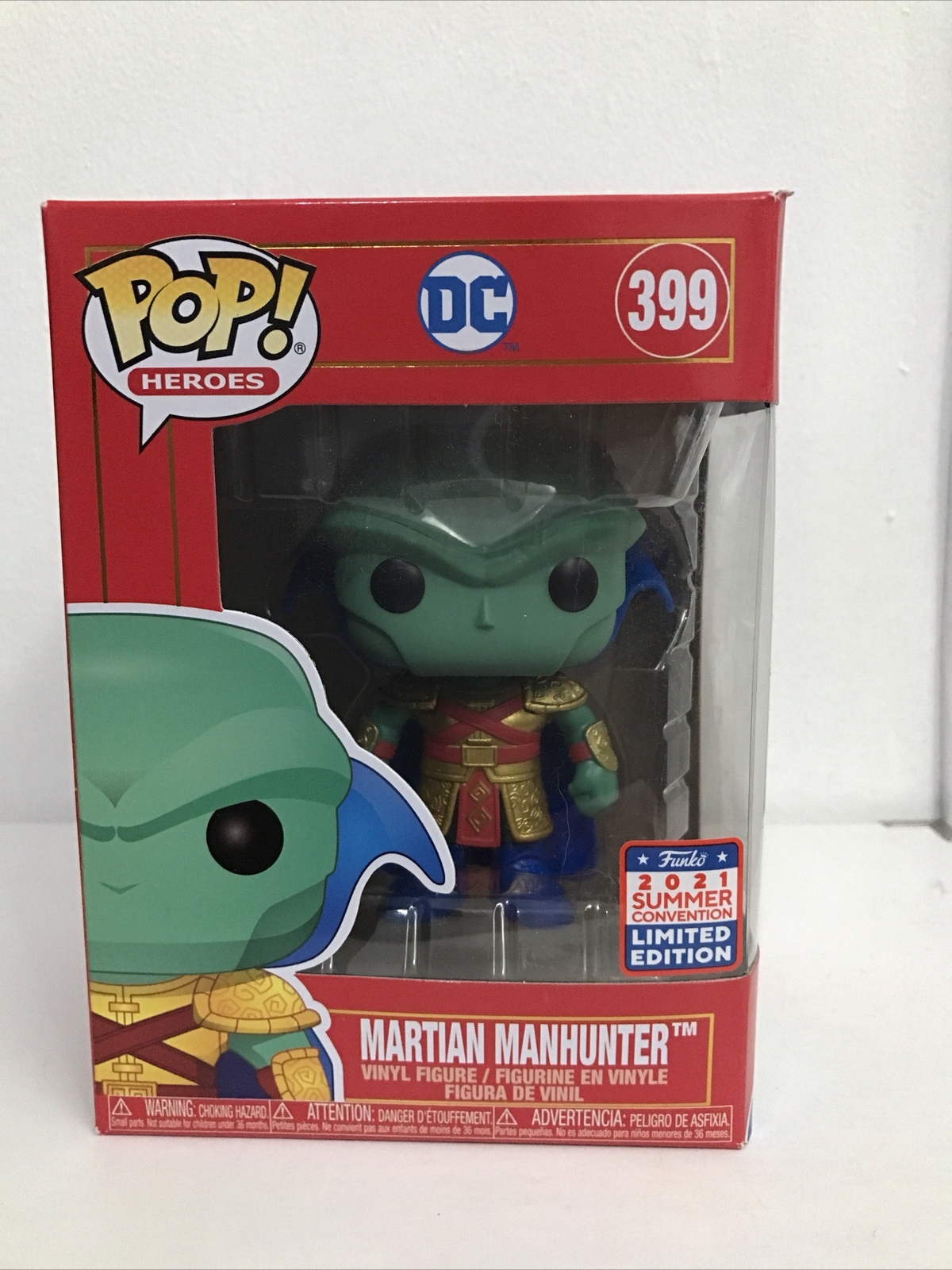Funko Pop! Vinyl: Dc Comics - Martian Manhunter - Funko Web (Fw) (Exclusive)...