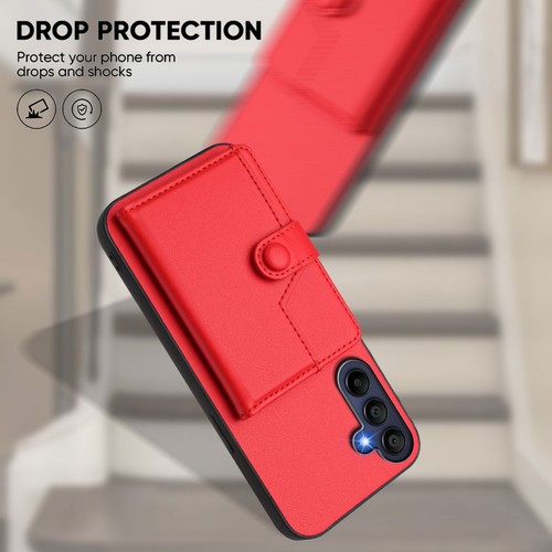 Funda magnética para teléfono Samsung Galaxy A35 A55 A25 a prueba de polvo con soporte para tarjeta - Imagen 41 de 84