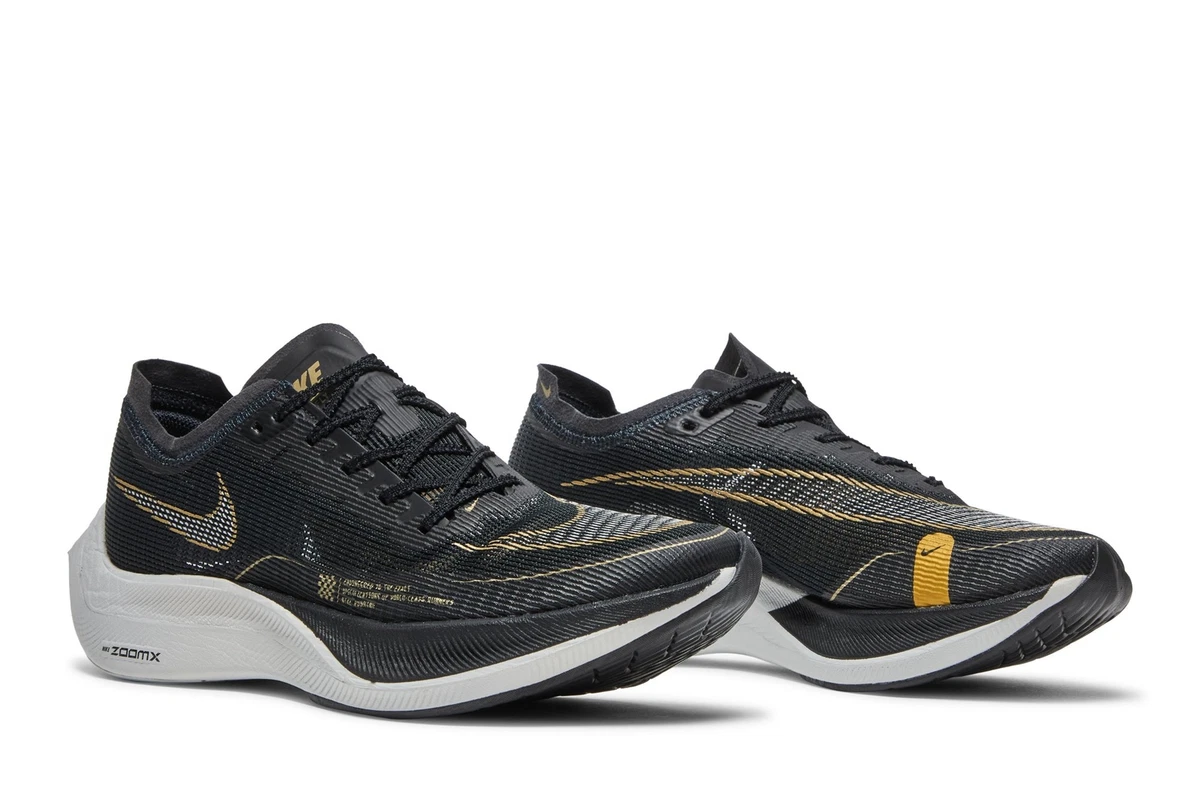 Nike ZoomX Vaporfly NEXT% 2 Black Metallic Gold Coin for Sale
