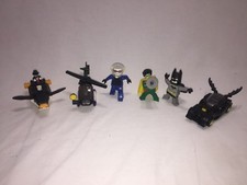 6 Lego Batman Robin Mr. Freeze Batman and Vehicles McDonalds 2008