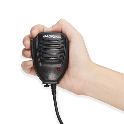 Hand Speaker Microphone PTT For Baofeng UV-5R UV-82L Two Way Radio Walkie Talkie - Picture 11 of 14