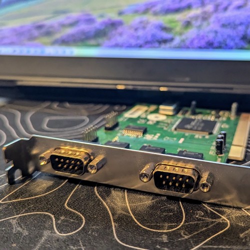 VScom 400H v3 Universal PCI 4x RS232 2x DB9 uPCI-400H Card UART Serial Interface - Picture 2 of 4