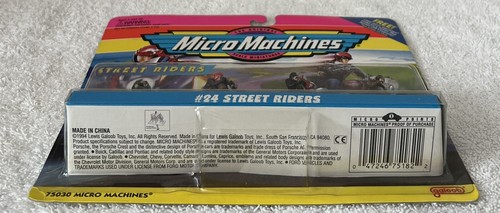 Micro Machines #24 Street Riders 75030 Galoob Rare - Picture 3 of 4