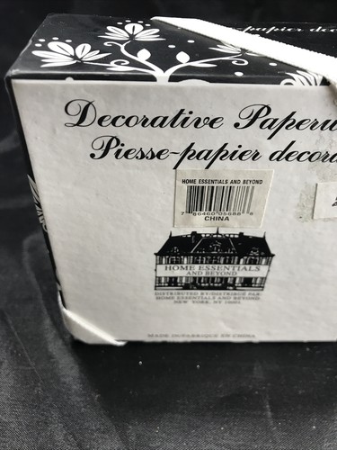 Decorative Paperweight Piesse Papier Decoratif Home Essentials And Beyond A5 - Picture 3 of 3