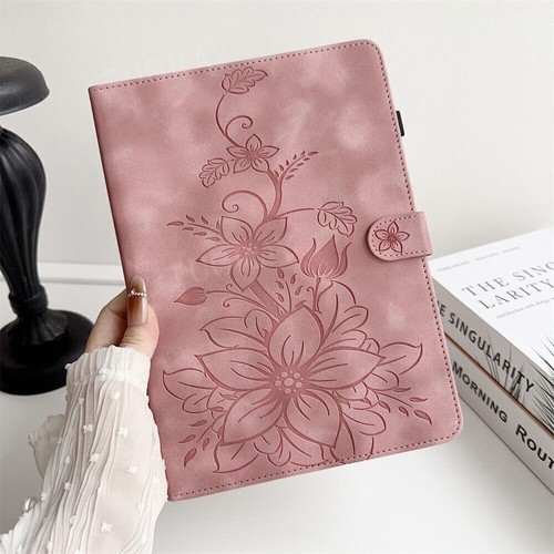 Schutz Hülle Für iPad 7/8/9/10/11.Gen A16 Air 4 5 6 Pro 11 13 Leder Tasche Cover - Picture 23 of 65