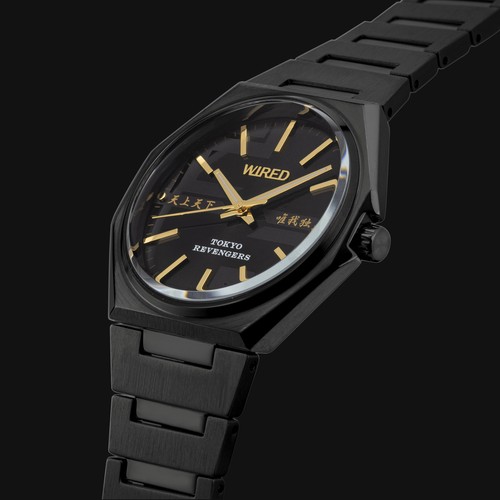 SEIKO WIRED x Tokyo Revengers Collaboration Limited AGAK714 Watch Mikey - Picture 11 of 12