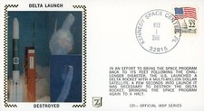 US 2114 Delta Launch Zaso Silk Space Cover IASP 137