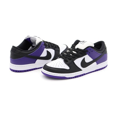 BQ6817-500 Nike SB Dunk Low Pro Court Purple Black White 