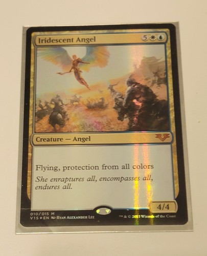 MTG Iridescent Angel - Mythic Foil, V15 *NM