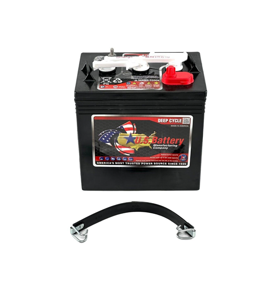x6 | US Battery 6 Volt 208 Ah Deep Cycle Battery ~ Replaces Trojan T ...