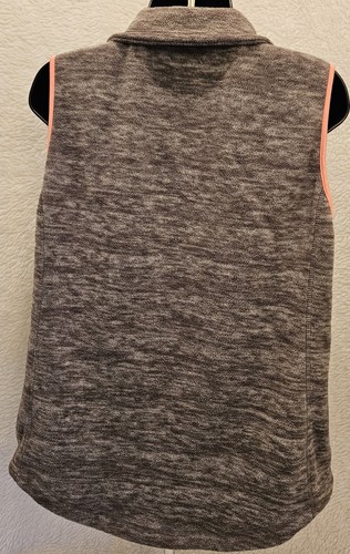 Old Navy Womens Vest Jacket Coat Size L Large Gray Pink - Picture 24 of 24