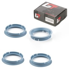 4x Zentrierringe Hellblau Alufelgen Radnabe Ø 70,0 mm - Ø 57,1 mm für VW Passat