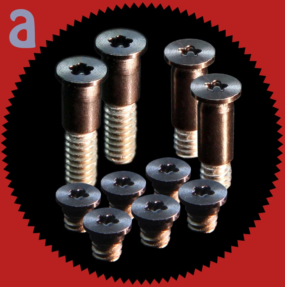 FÜR APPLE Schrauben MACBOOK AIR 13" 2018/2019 A1932 Silber Grau Gold Gehäuse Boden Deckel